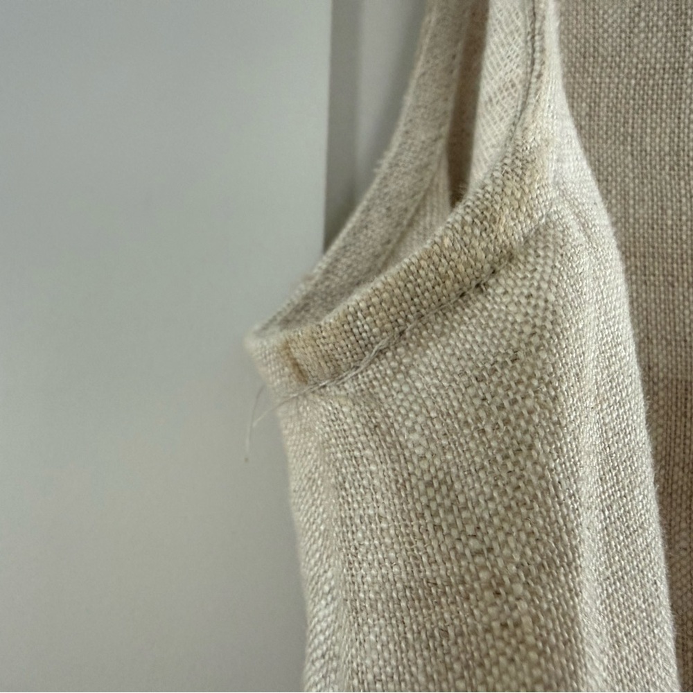 Reformation Beige Tie-Waist Mini Dress - Picture 9 of 9